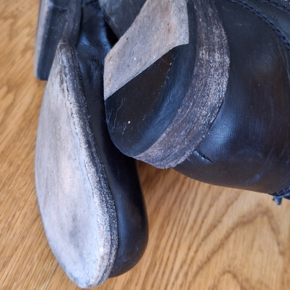 Frye Black Heeled Boots - Picture 12 of 15